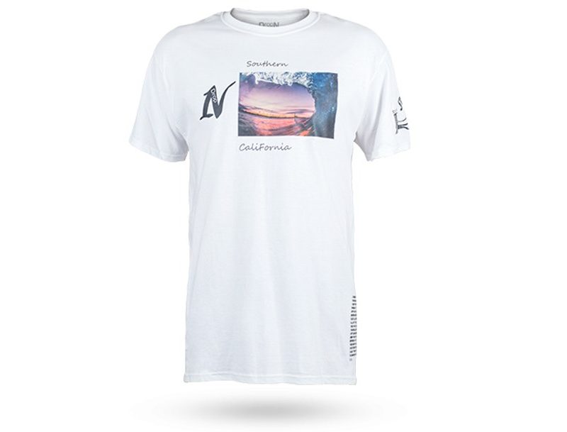 DropN Tshirt Southern California - White