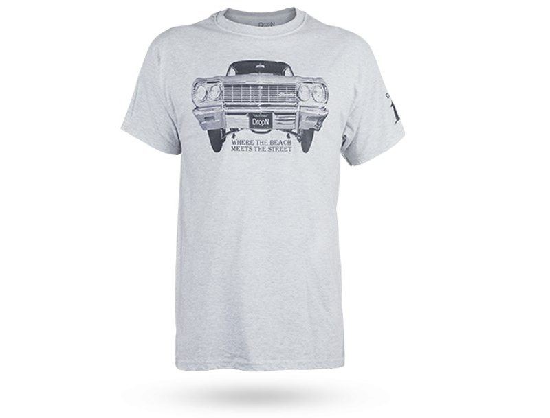 DropN Tshirt 64' Grill - Ash Grey