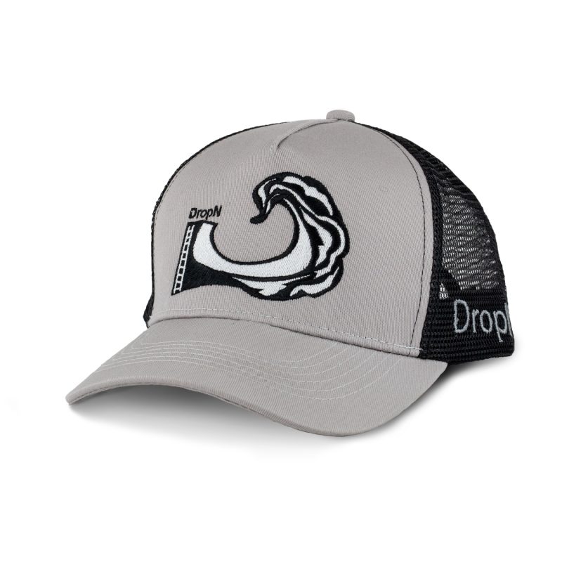 DropN Hat Grey Snapback Ramp-Wave